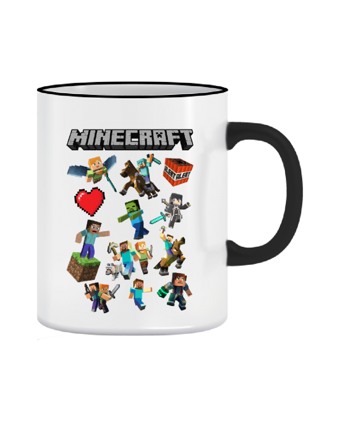 Minecraft puodelis character and skins